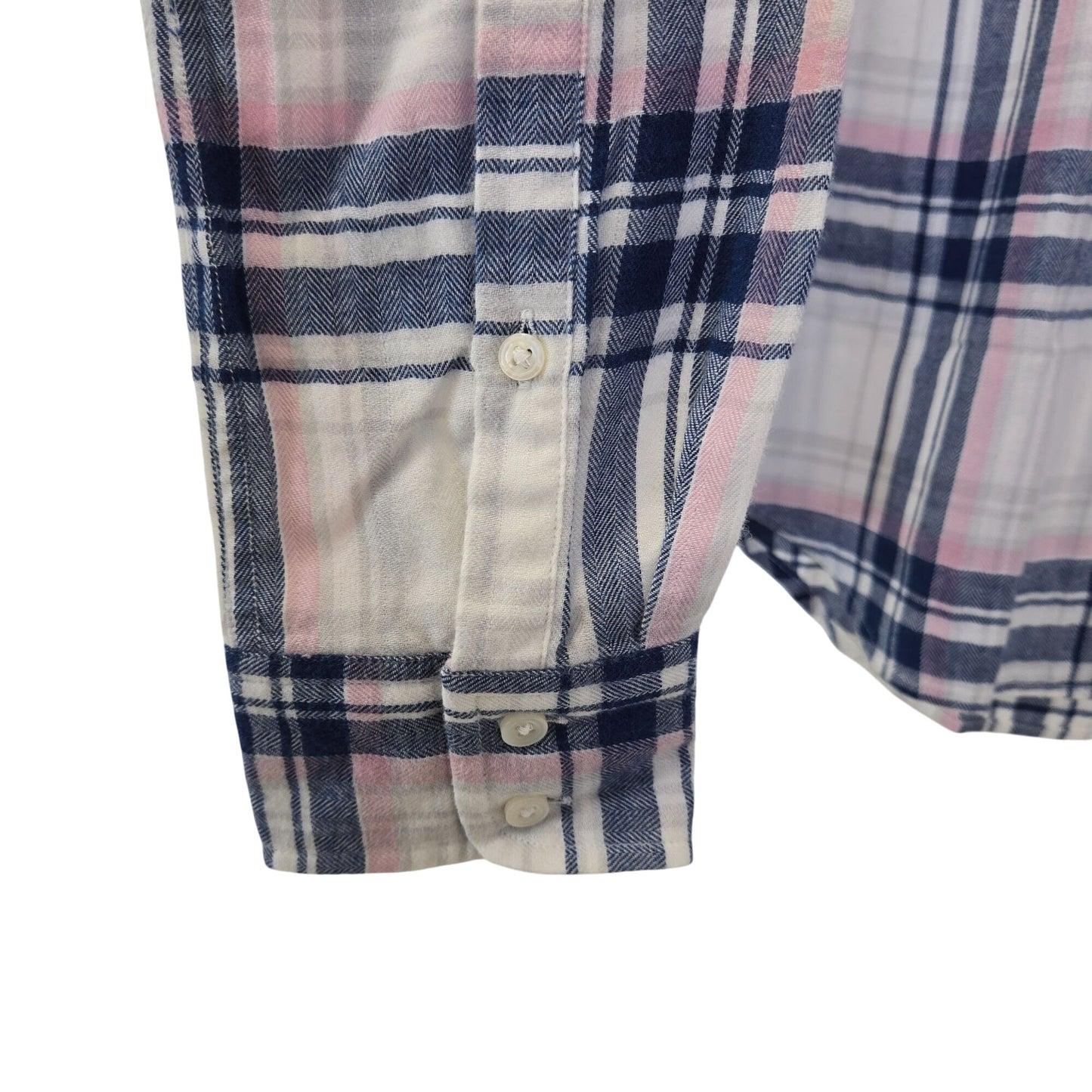 NWT UNTUCKit  De Toren Plaid Long Sleeve Button Down Shirt Size 6