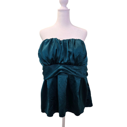 Torrid Satin Strapless Special Occasion Top Size Torrid 3/3XL