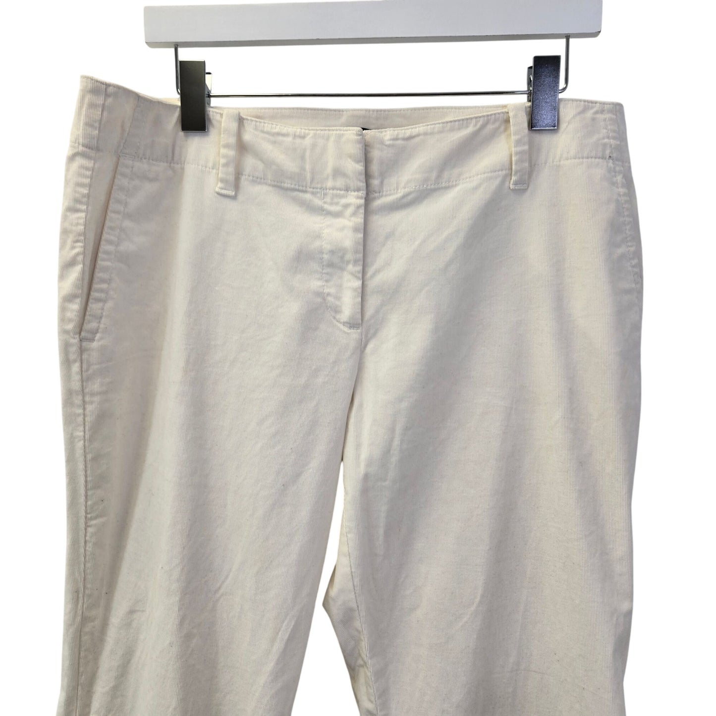 Ann Taylor Micro-Corduroy Flared Pants Size 10