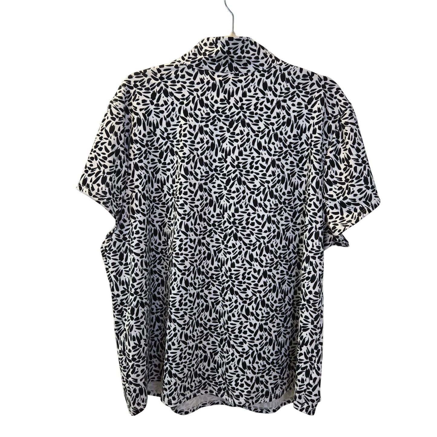 NWT Chico's Zenergy UPF Points Snap Mock Neck Top Size Chico's 4/XXL