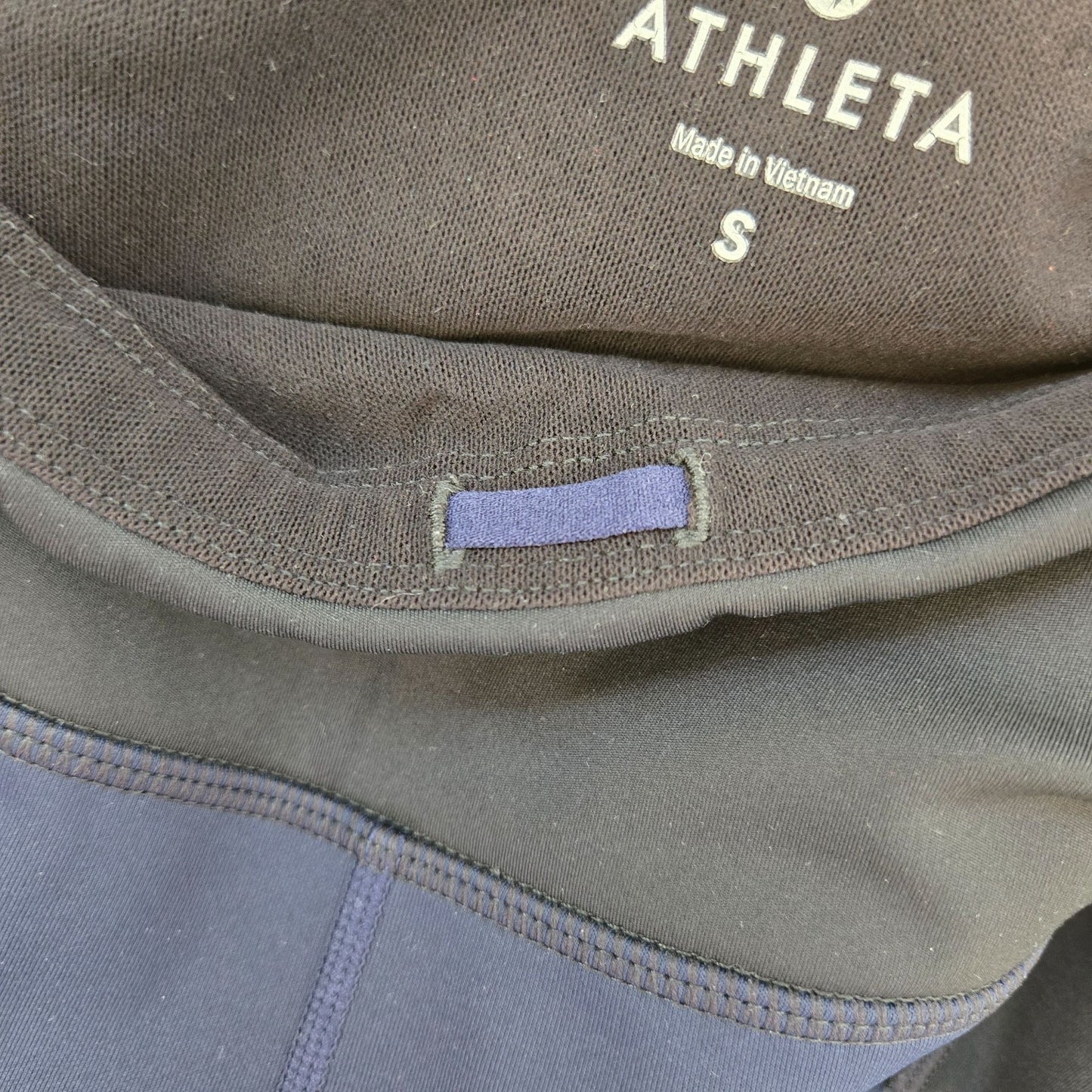 Athleta High Traverse Color Block Activewear Leggings Size Small