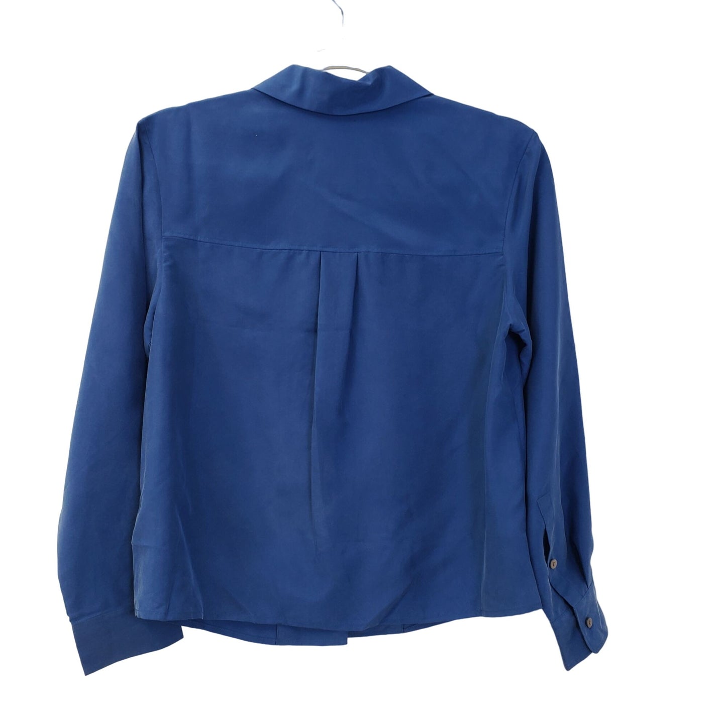 NWT Madewell Silk Cropped Resort Button Down Shirt Size XXS/XS