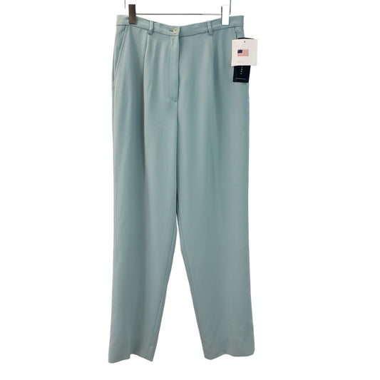 NWT Garfield & Marks Kojak High Rise Trouser Pants in Aqua Size 8