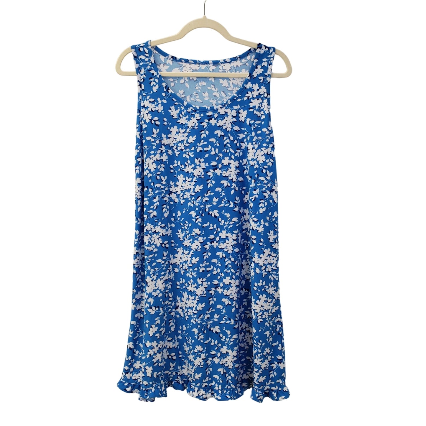 Draper James Floral Ruffle Hem Shift Dress Size S/M