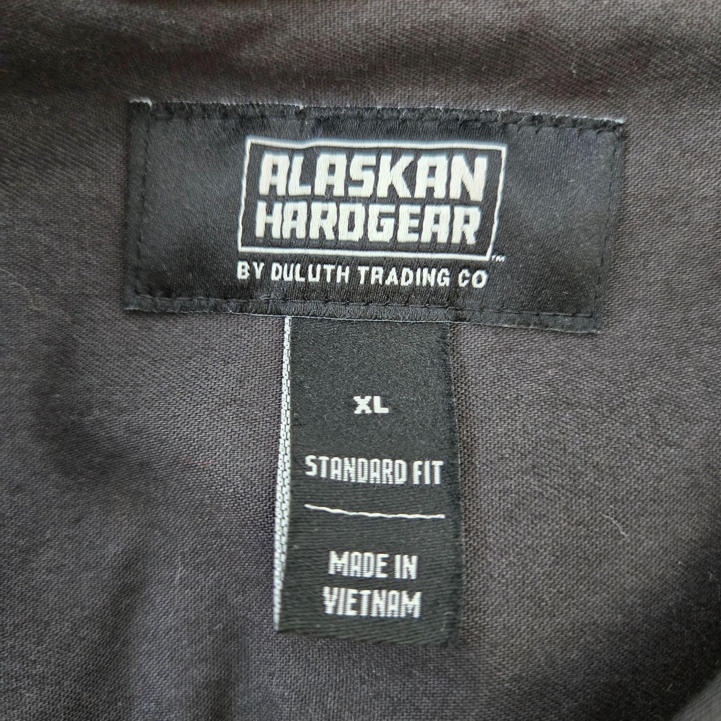 Duluth Trading Co Alaskan Hardgear Stone Run Standard Fit Overshirt Shacket Size XL