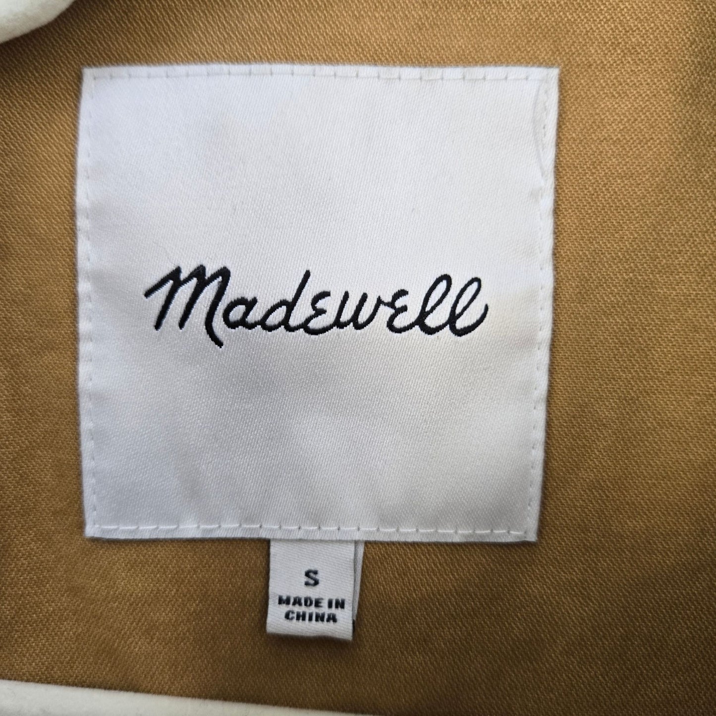 Madewell 100% Cotton Northwoods Military Chore Jacket Size Small
