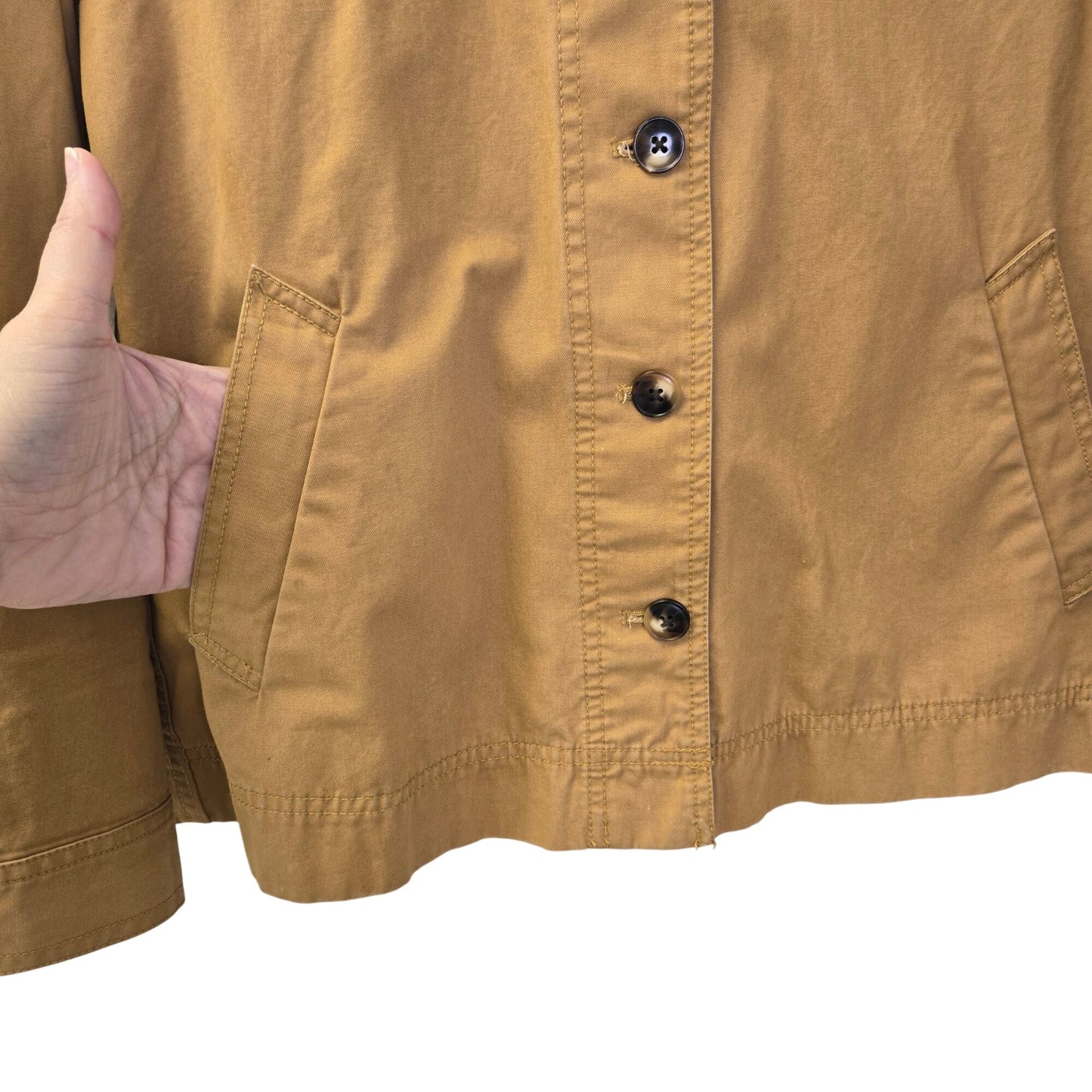 Madewell 100% Cotton Northwoods Military Chore Jacket Size Small