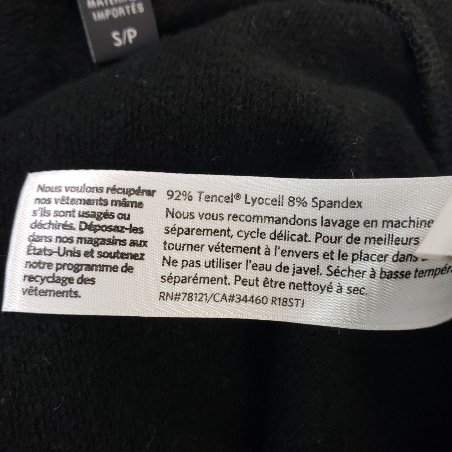 Eileen Fisher Tencel Blend Full Zip Sweatshirt Top Size Small