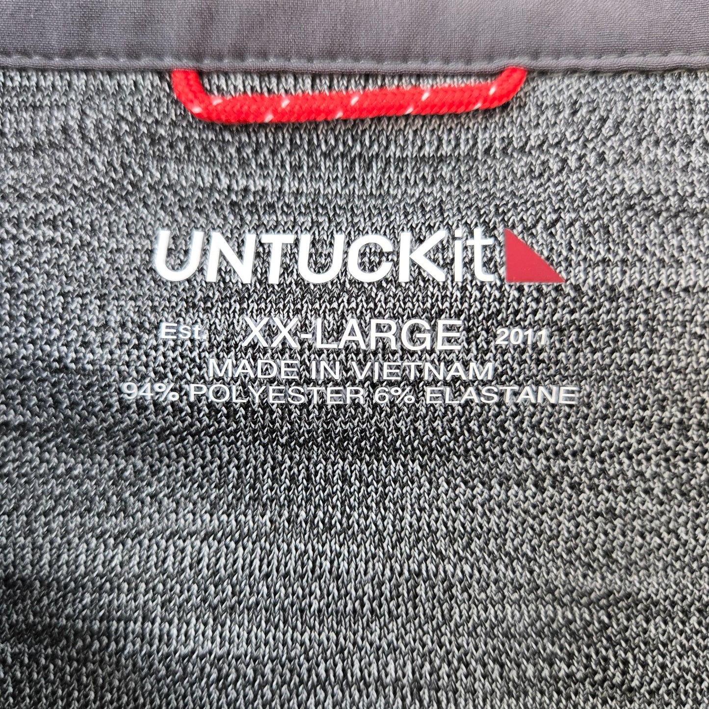 UNTUCKit Hannifer Three Button Closure Polo Shirt Size XXL