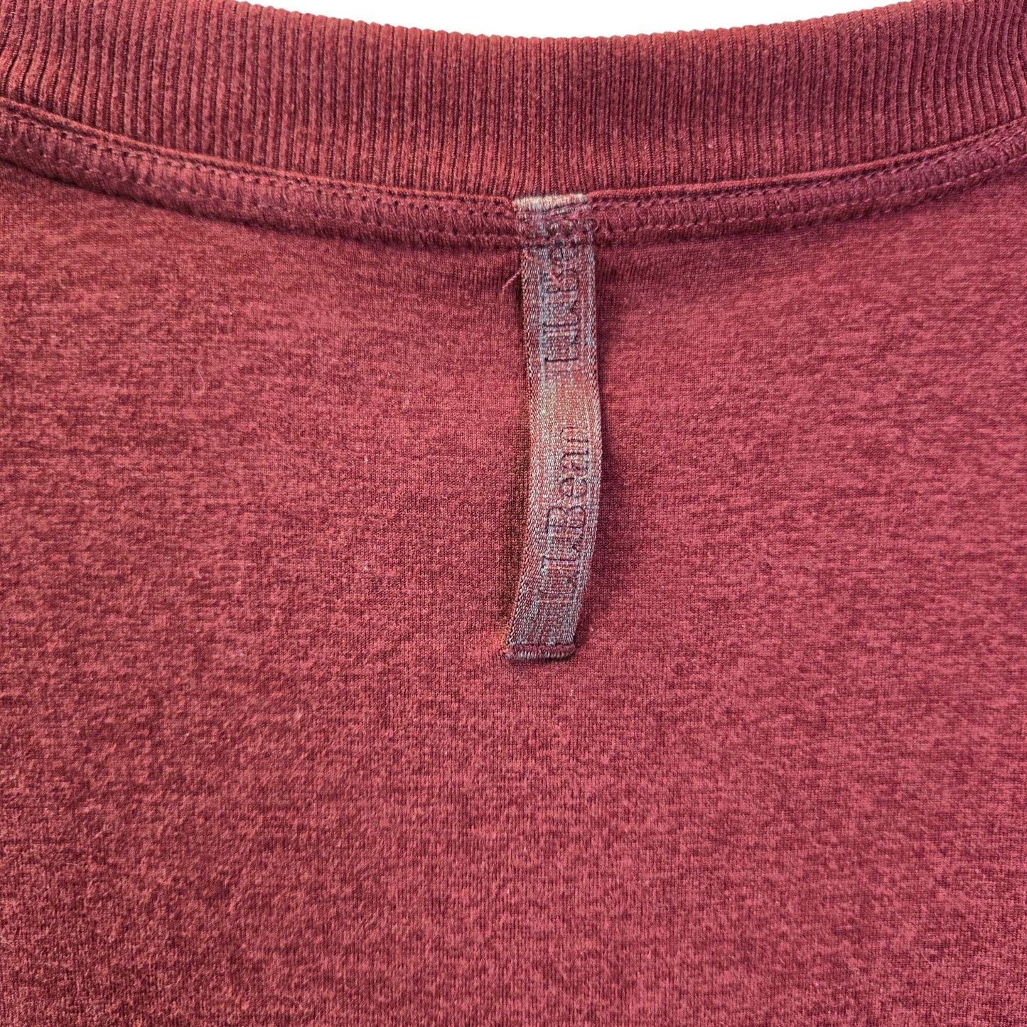 L.L. Bean Men's VentureSoft Crewneck Long Sleeve Shirt Size Large