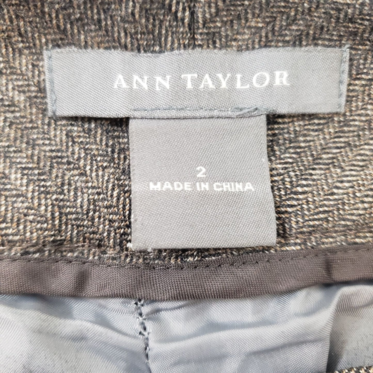 Ann Taylor Wool & Cashmere Blend Dress Pants Size 2