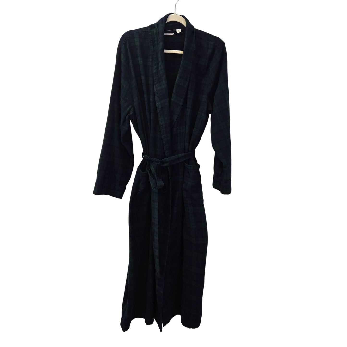 L.L. Bean Women's Scotch Plaid Flannel Robe Size XL