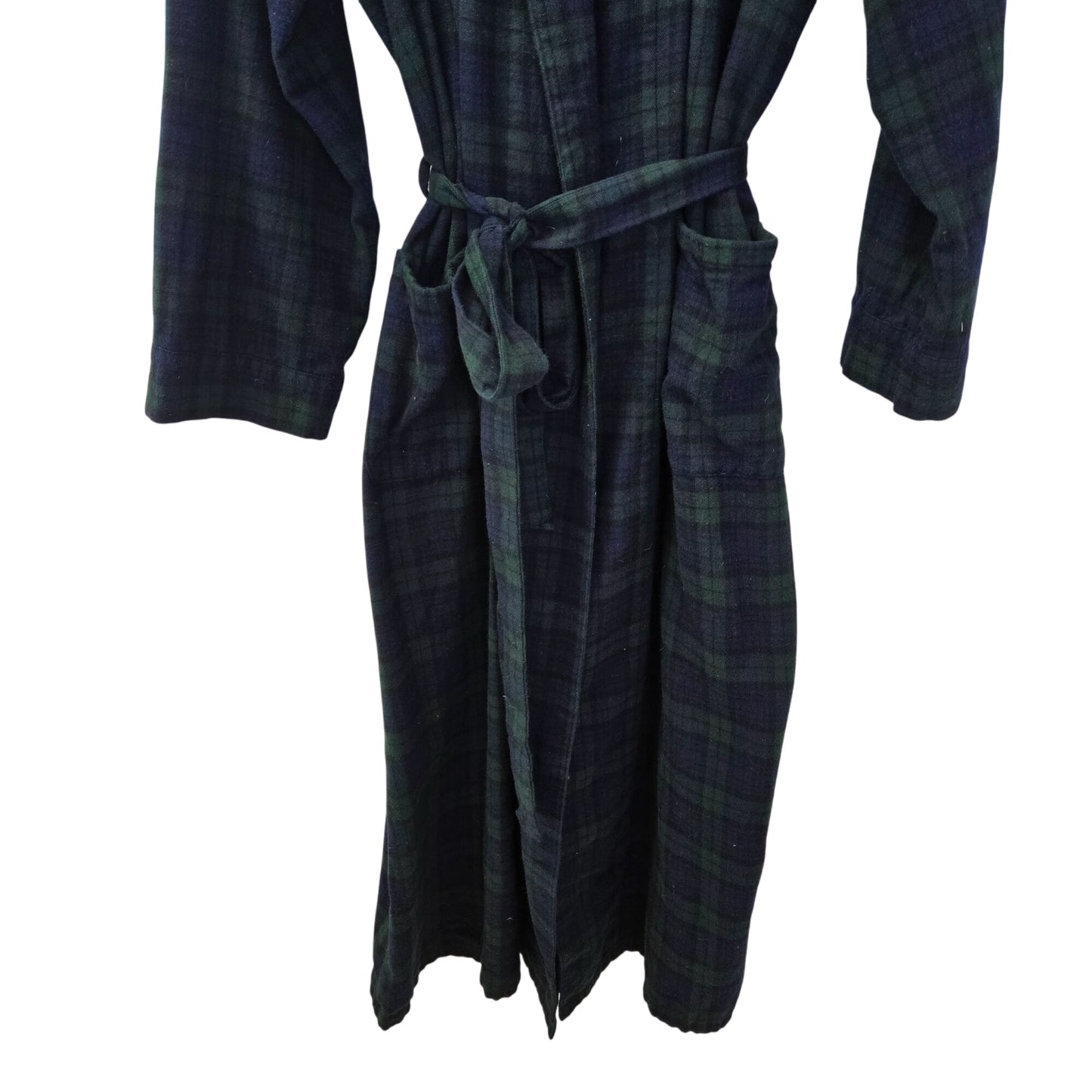 L.L. Bean Women's Scotch Plaid Flannel Robe Size XL