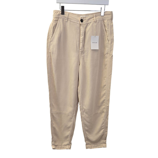 NWT Everlane The Tencel Relaxed Chino Pant in Parchment Size 10
