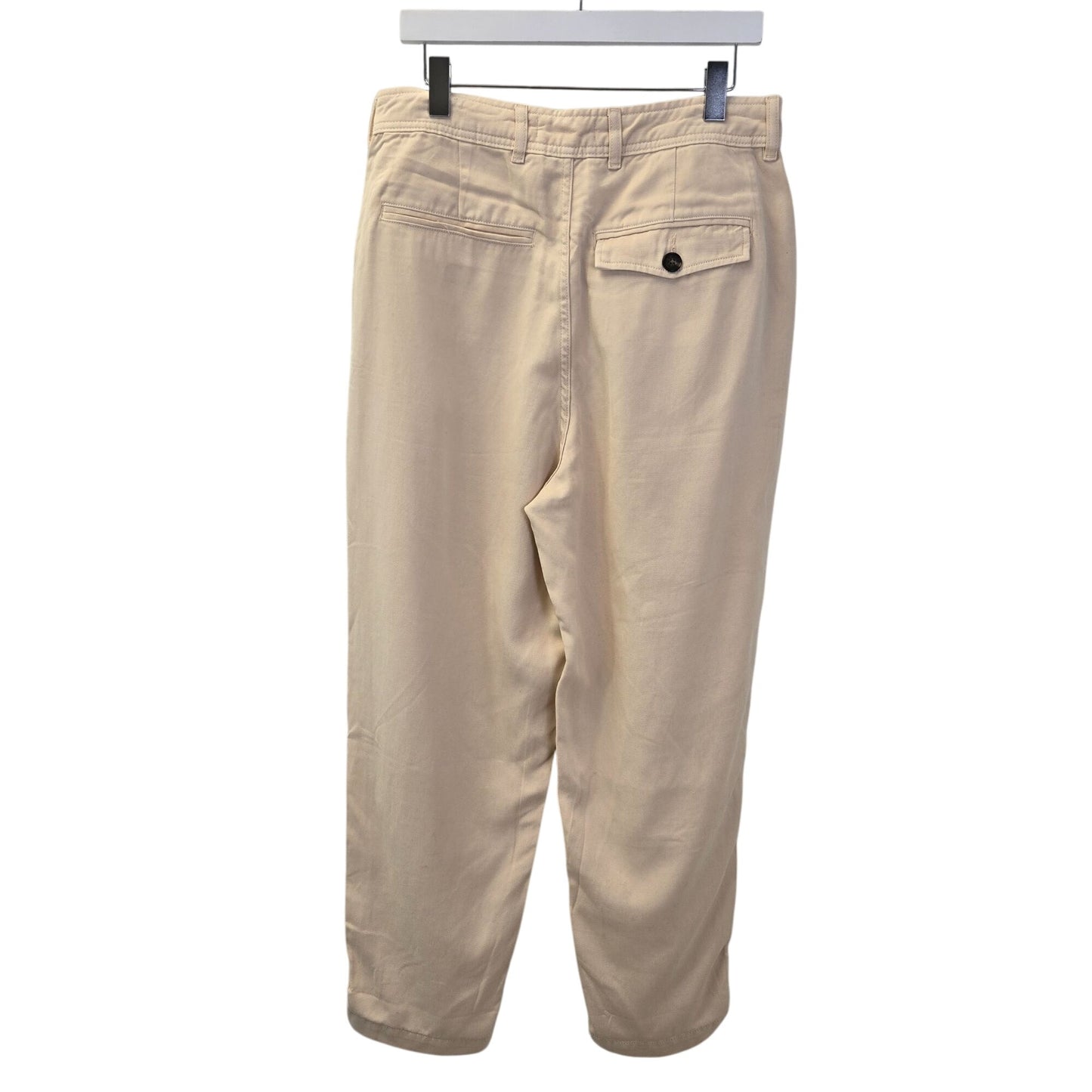 NWT Everlane The Tencel Relaxed Chino Pant in Parchment Size 10