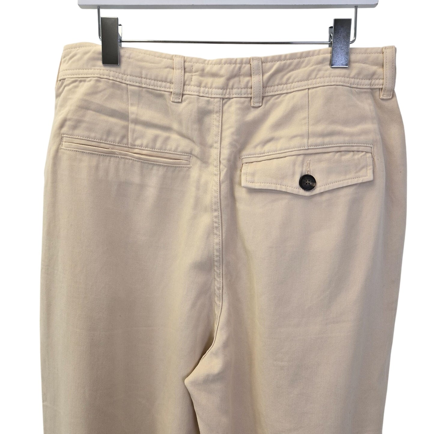 NWT Everlane The Tencel Relaxed Chino Pant in Parchment Size 10