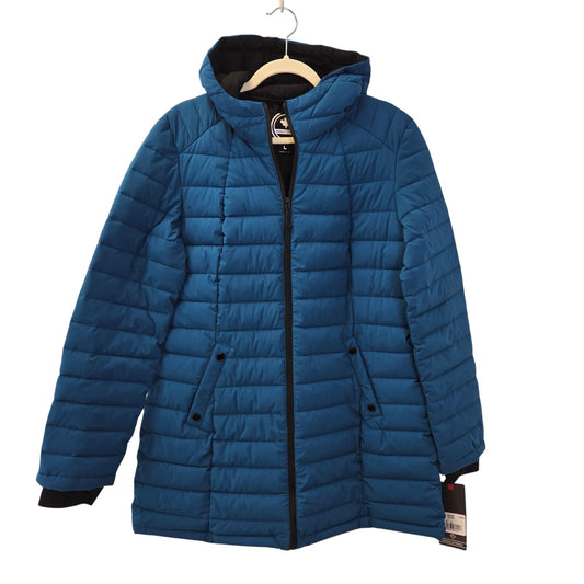 NWT Halitech Stretch Lightweight Hooded Puffer Jacket Size Large