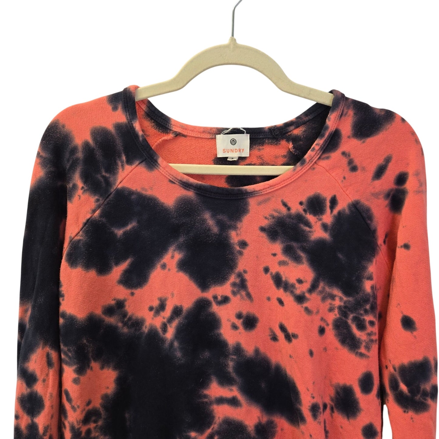 Sundry Tie Die Crewneck Sweatshirt Size 0