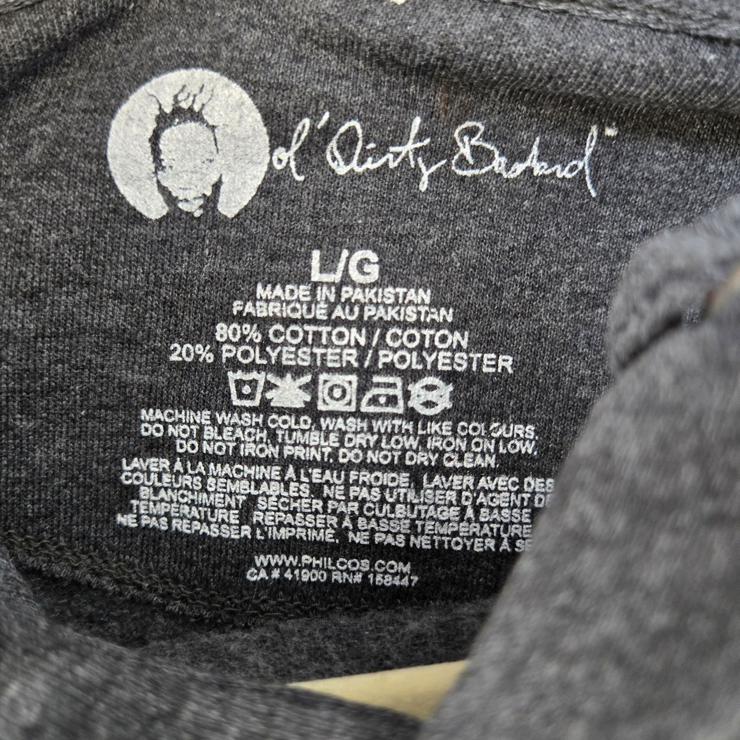 NWOT Ol' Dirty Bastard Brooklyn Zoo Raw Hoodie Size Large