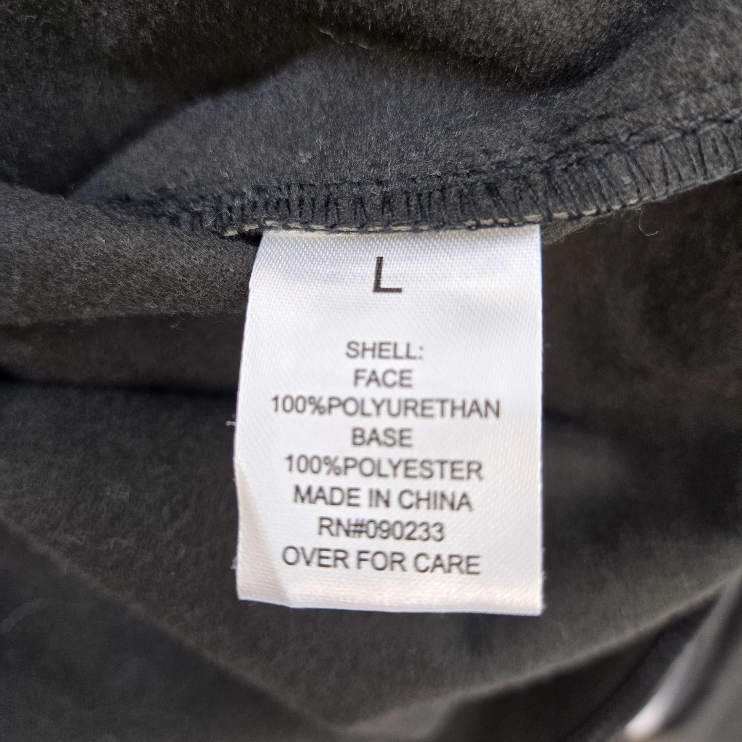 NWOT Pacsun Vegan Leather Button Down Shirt Shacket Size Large