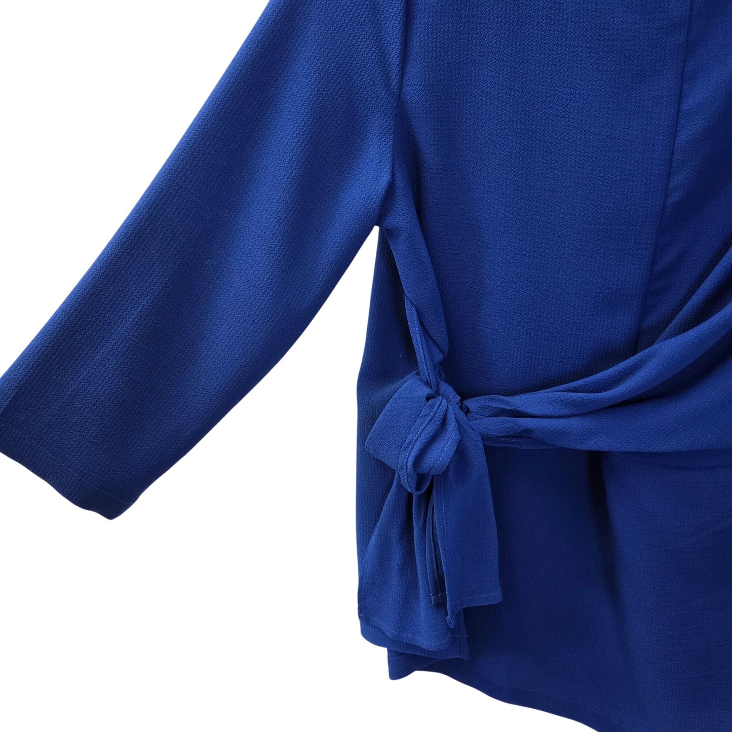 NWT Gibson Side Tie 3/4 Sleeve Blouse Size Medium