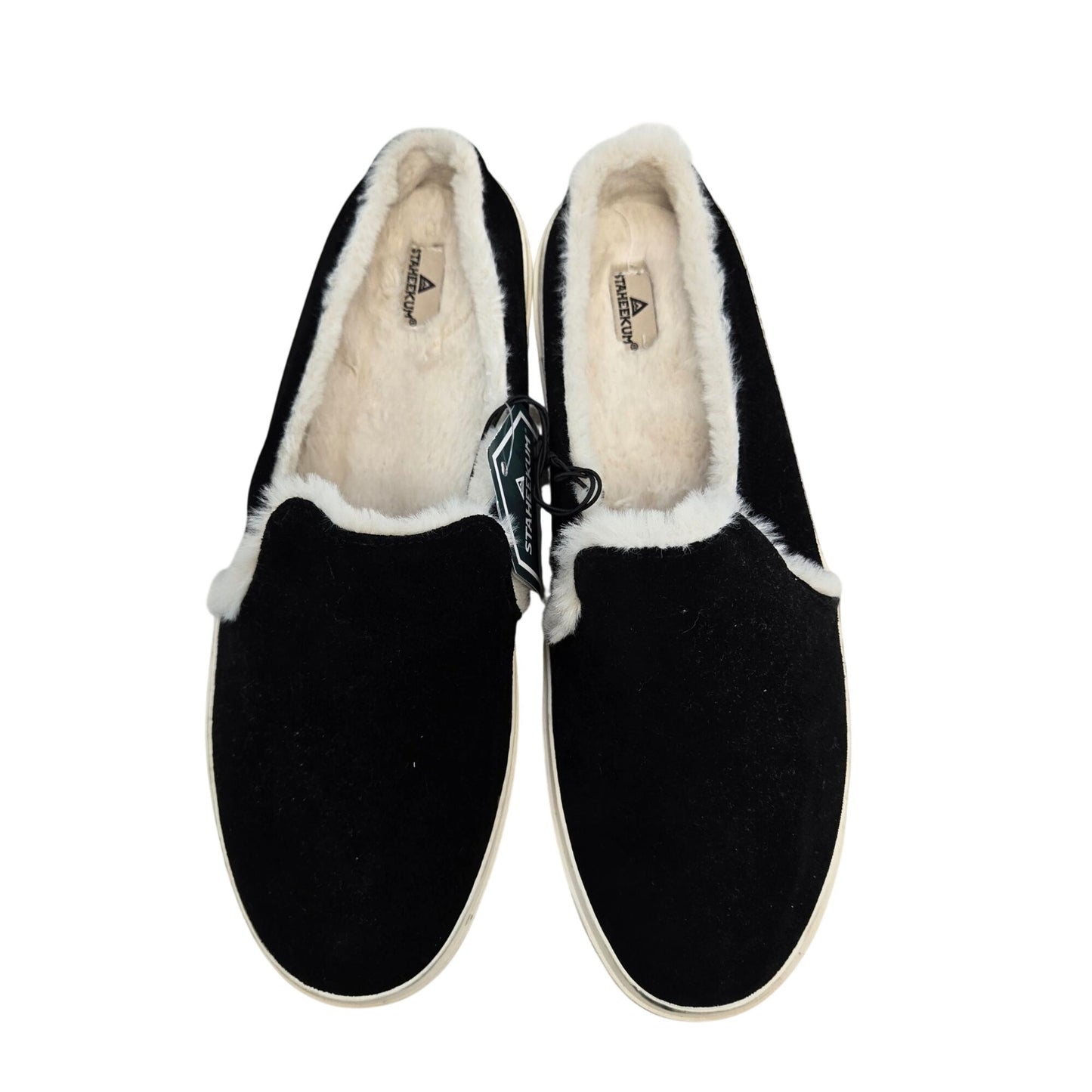 NWT Staheekum Suede Leather Cozy Camp Mules Size 9