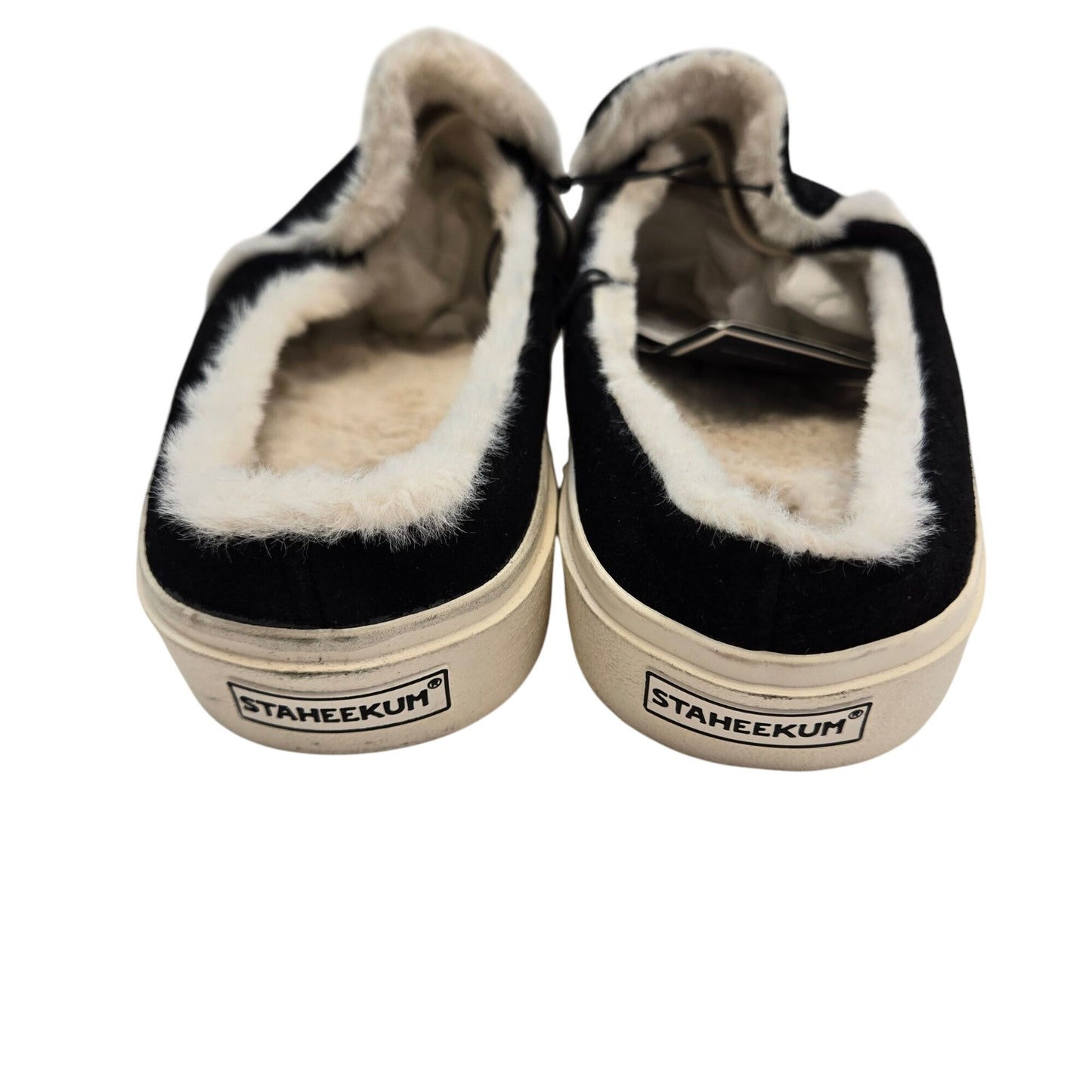 NWT Staheekum Suede Leather Cozy Camp Mules Size 9