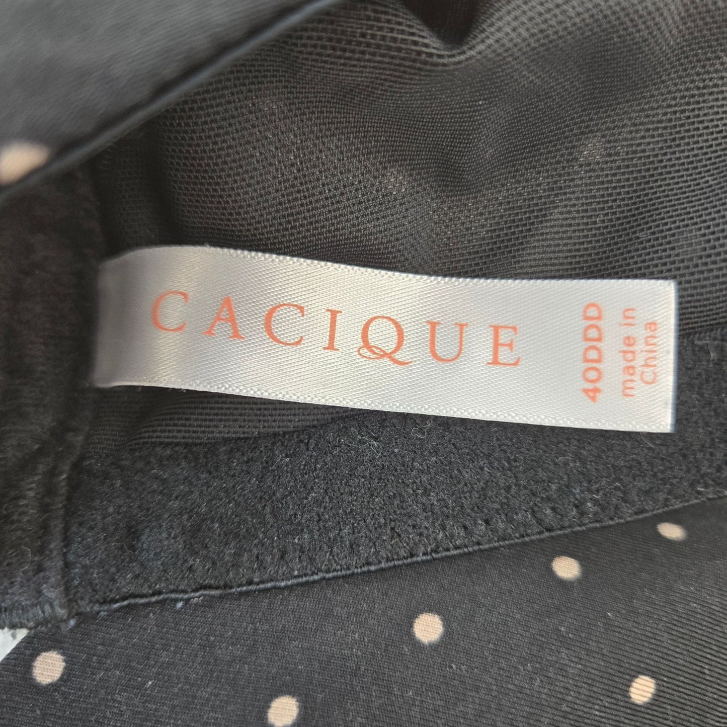 Cacique Boost Plunge Underwire Padded Bra Size 40DDD