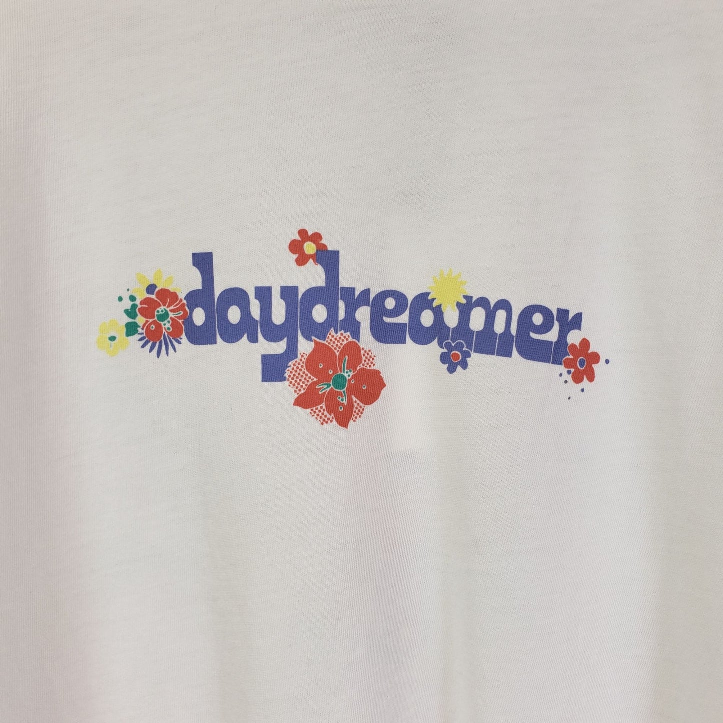 NWT Daydreamer Oversized Flower Logo Long Sleeve T-Shirt Size XS/S