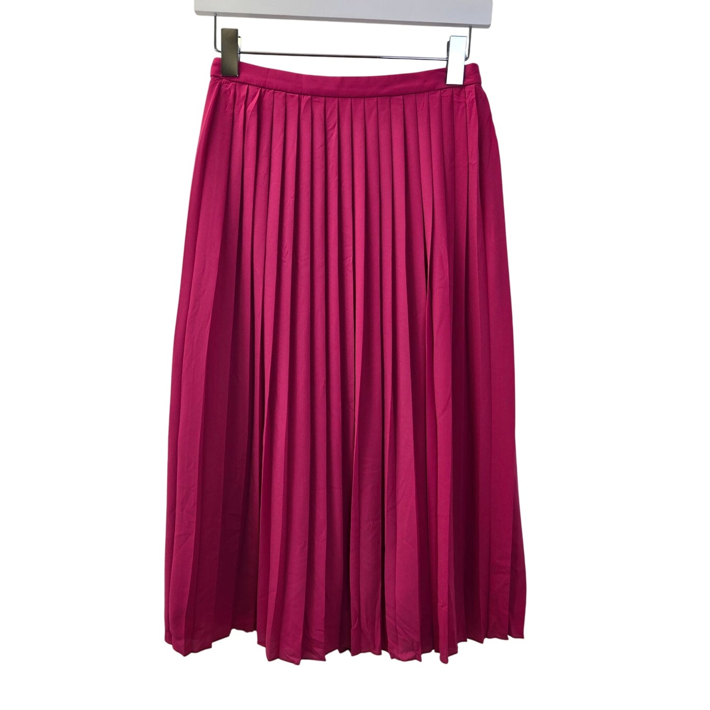 NWT J. Crew Factory Pleated Midi Skirt Size 0