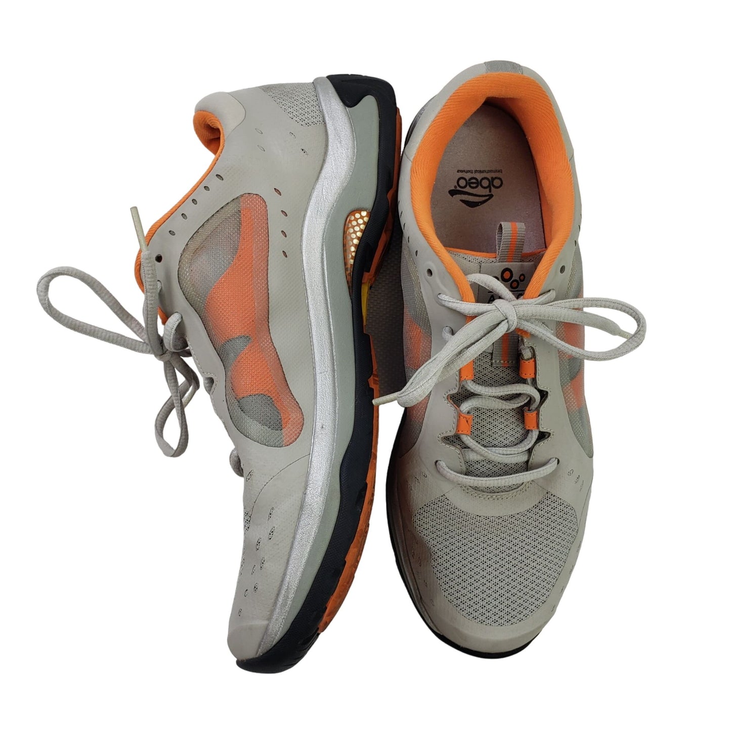 Abeo Armus Vibram Athletic Shoes in Gray/Orange Size 10