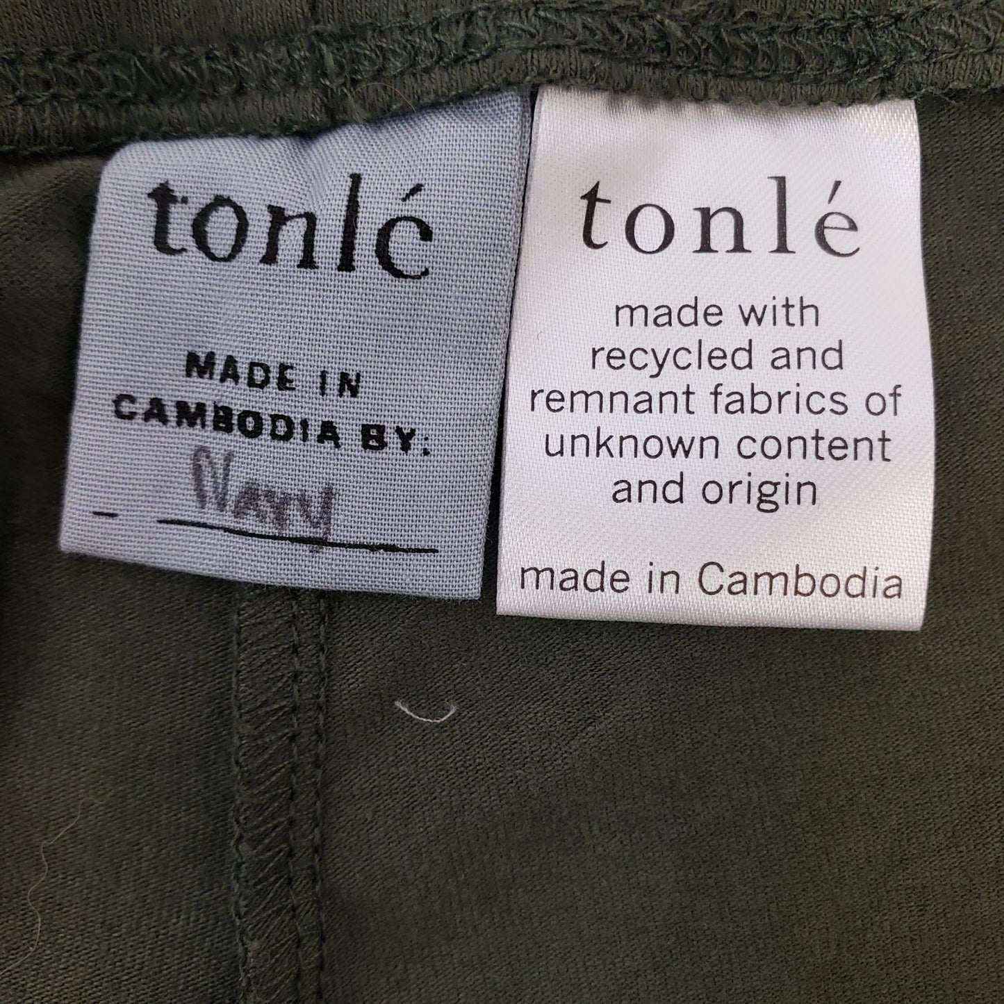 Tonle Davi High Waist Flare Pants Size Large