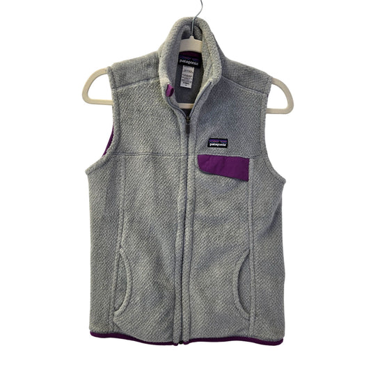 Patagonia Snap T Fleece Full Zip Vest Size Small