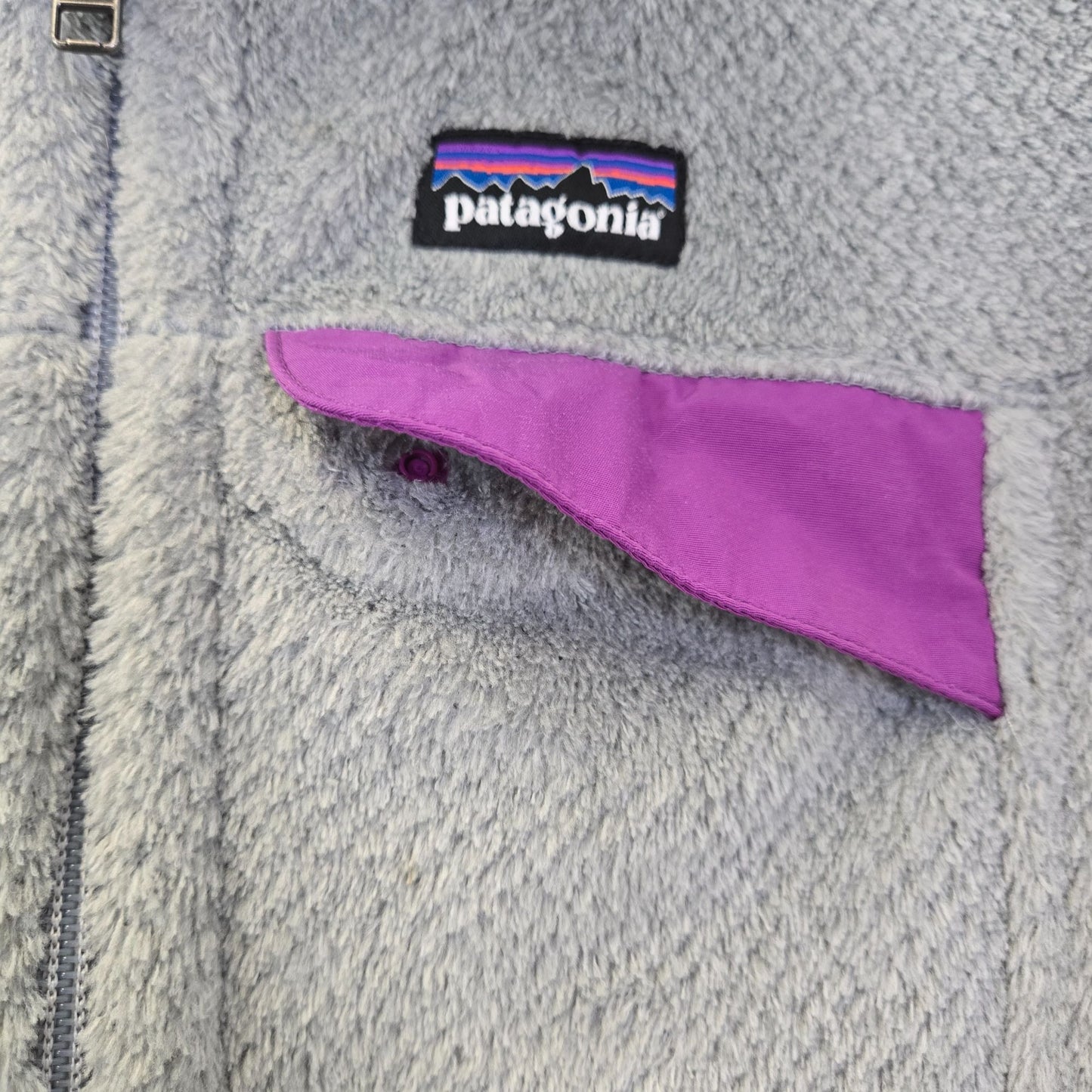 Patagonia Snap T Fleece Full Zip Vest Size Small