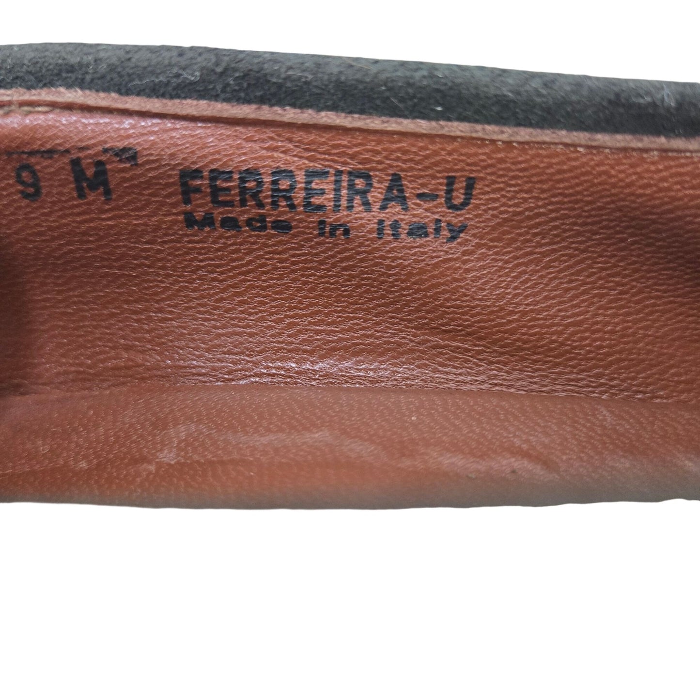 Bally Styleflex Ferreira Suede Leather Heeled Loafer Shoes Size US 9/EU 6.5