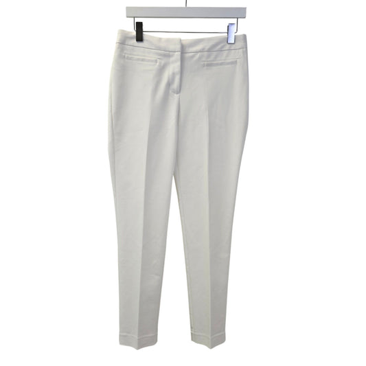 Soft Surroundings Superla Slim Leg Pants in White Size 6