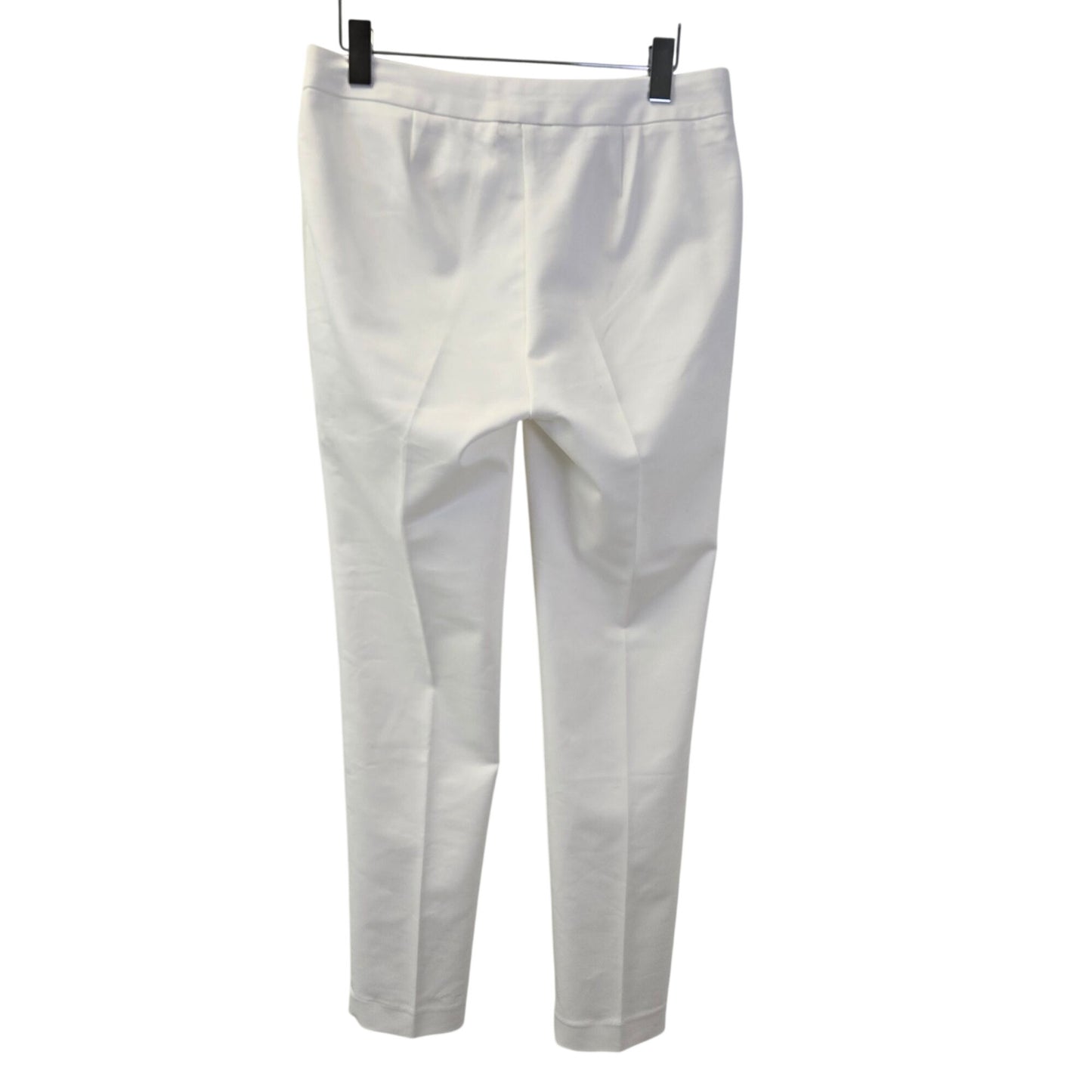 Soft Surroundings Superla Slim Leg Pants in White Size 6