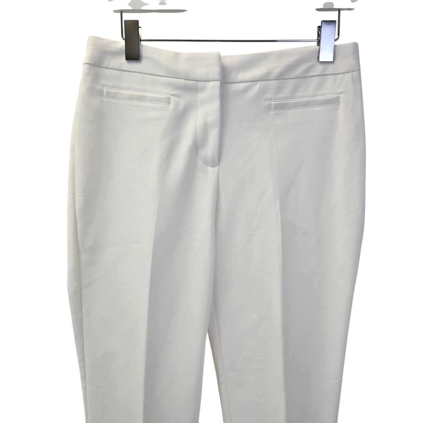 Soft Surroundings Superla Slim Leg Pants in White Size 6