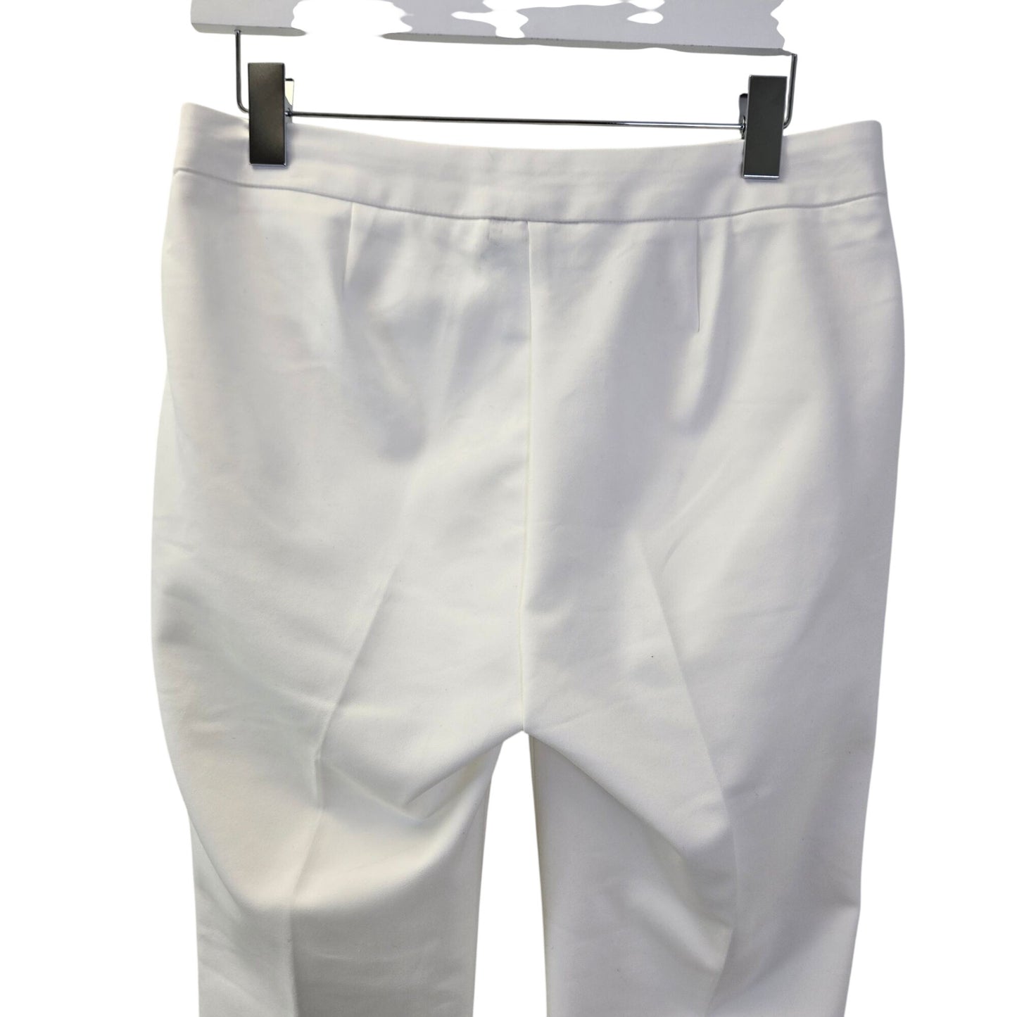 Soft Surroundings Superla Slim Leg Pants in White Size 6