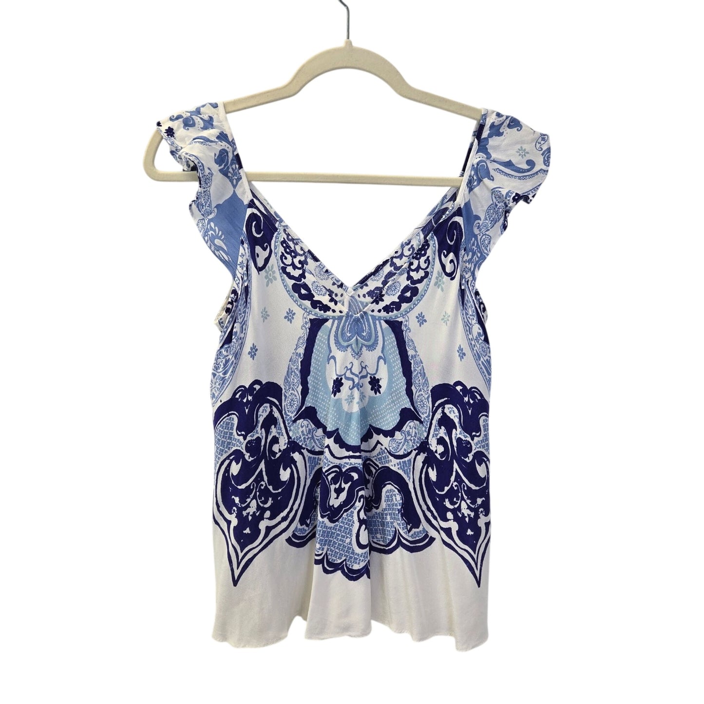 Anthropologie Maeve Clana 100% Viscose Trapeze Top Size 0