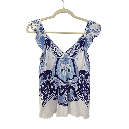 Anthropologie Maeve Clana 100% Viscose Trapeze Top Size 0