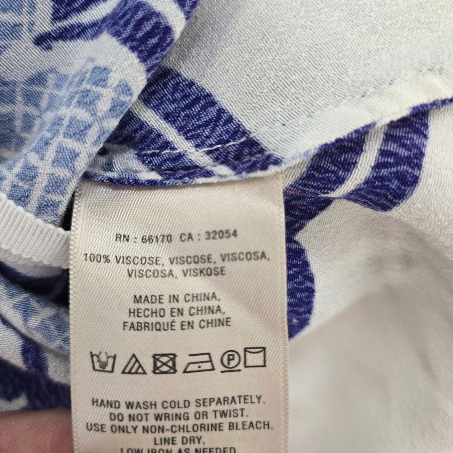 Anthropologie Maeve Clana 100% Viscose Trapeze Top Size 0