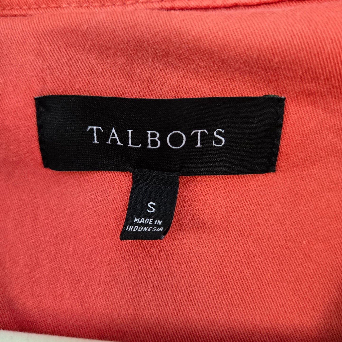 Talbots Slighty Cropped Utility Jacket Size Small