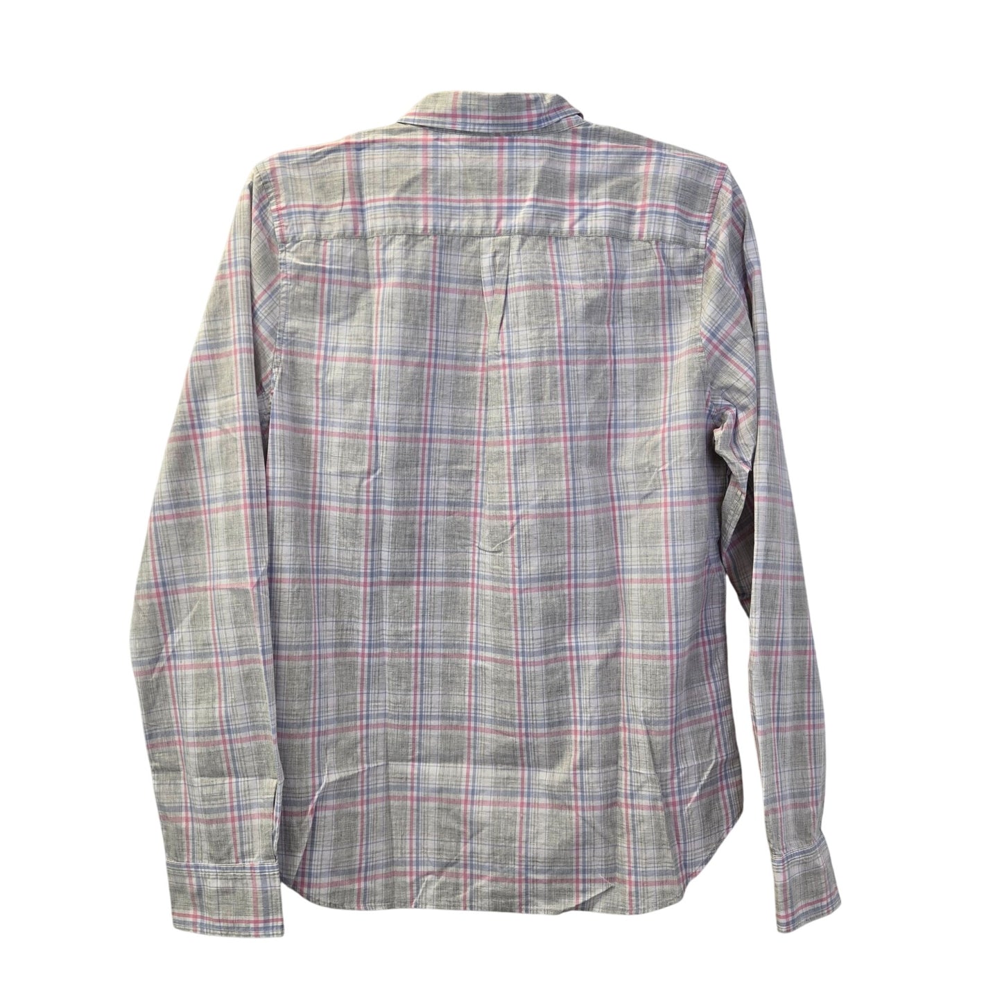 NWT UNTUCKit Chasseles Plaid Long Sleeve Button Down Shirt Size 12