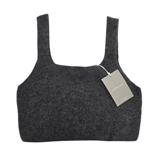 NWT Everlane The Cozy Stretch Wool & Yak Hair Blend Tank Top Size Large