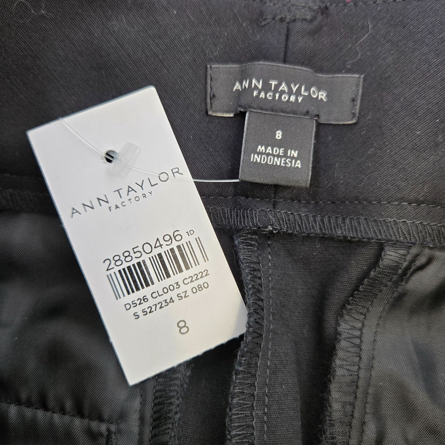 NWT Ann Taylor Loft The Straight Curvy Fit Trouser Dress Pants Size 8