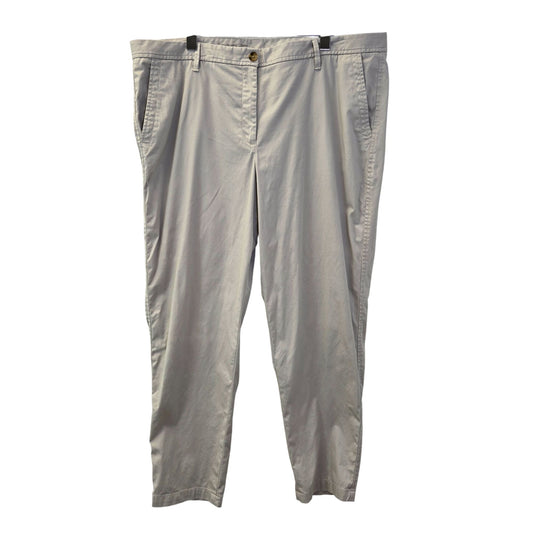 Talbots Girlfriend Chino Casual Pants Size 18