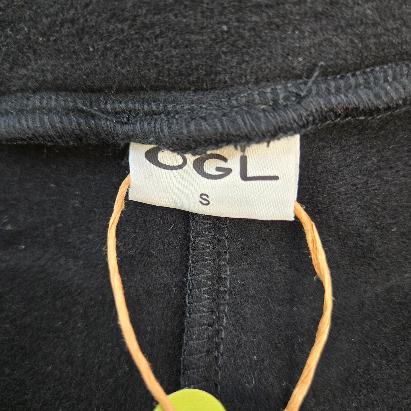 NWT OGL FuzzLuxe Wool Blend Wide Leg Seamed Pants Size Small