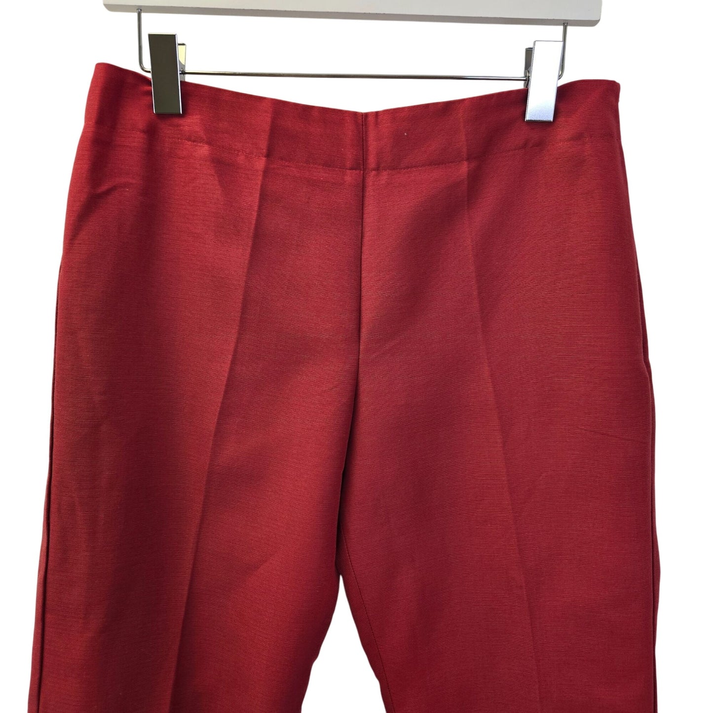 Talbots Petites Curvy Silk Blend Ankle Pants Size 8 Petite