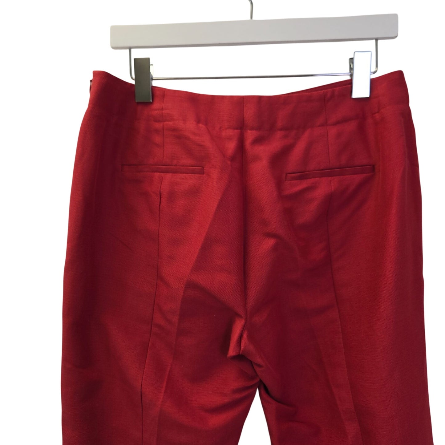 Talbots Petites Curvy Silk Blend Ankle Pants Size 8 Petite